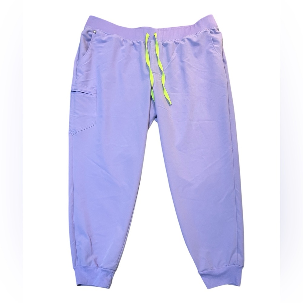 FIGS Technical Scrub Lavender Jogger Pants Size 4XL/T PO 4123